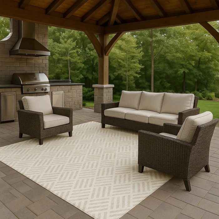 Dalyn The Reserve Ivory TR3 9ft. x 12ft. Rug