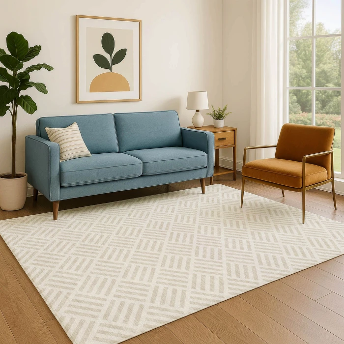 Dalyn The Reserve Ivory TR3 9ft. x 12ft. Rug