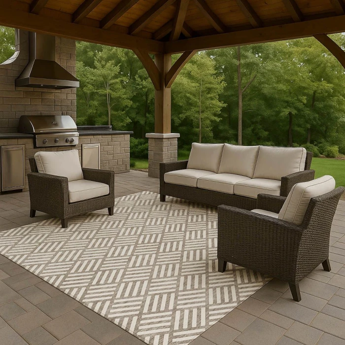 Dalyn The Reserve Brown TR3 10ft. x 14ft. Rug