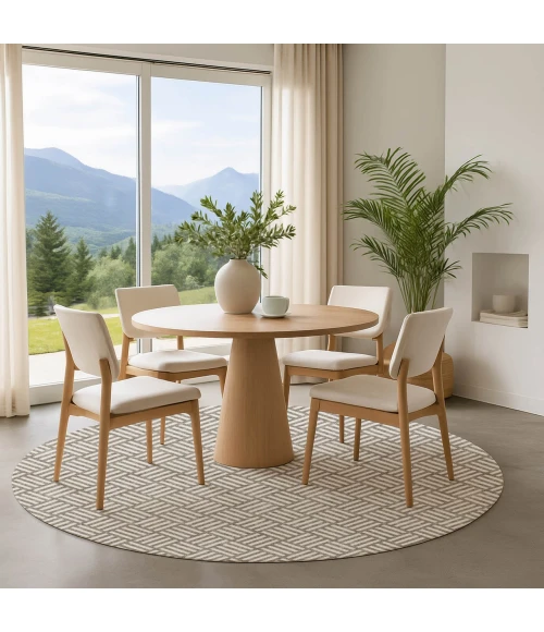 Dalyn The Reserve Brown TR3 8ft. x 8ft. Rug