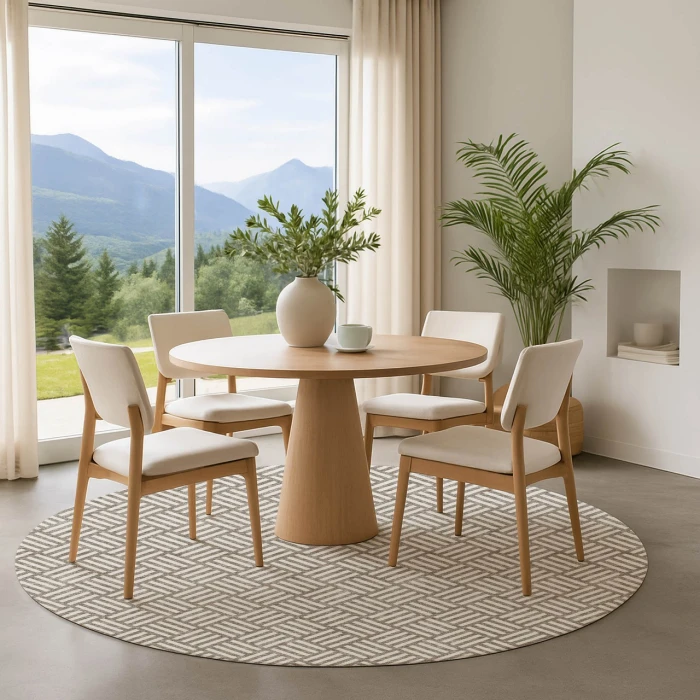 Dalyn The Reserve Brown TR3 8ft. x 8ft. Rug