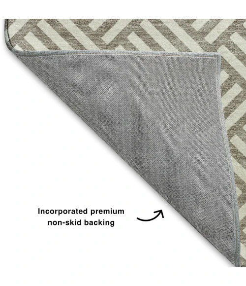 Dalyn The Reserve Brown TR3 1ft.8in. x 2ft.6in. Rug