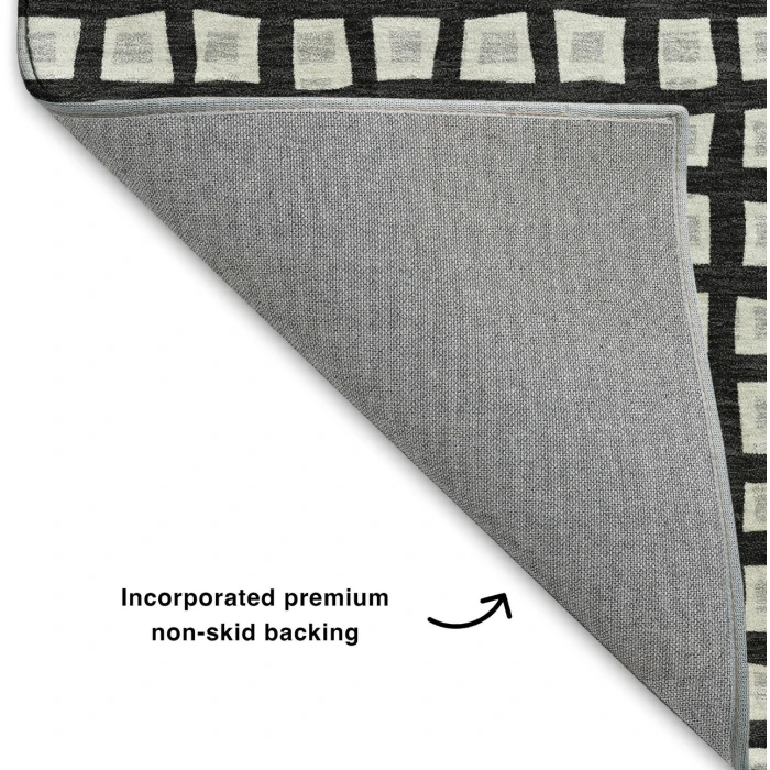 Dalyn The Reserve Black TR4 3ft. x 5ft. Rug