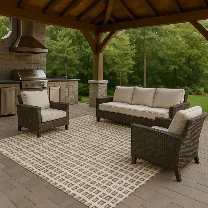 Dalyn The Reserve Brown TR4 3ft. x 5ft. Rug