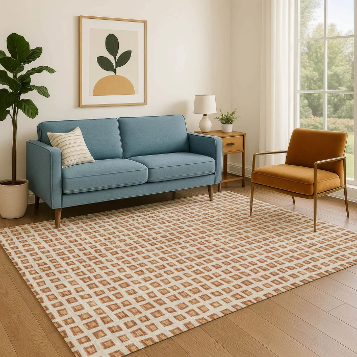 Dalyn The Reserve Orange TR4 3ft. x 5ft. Rug