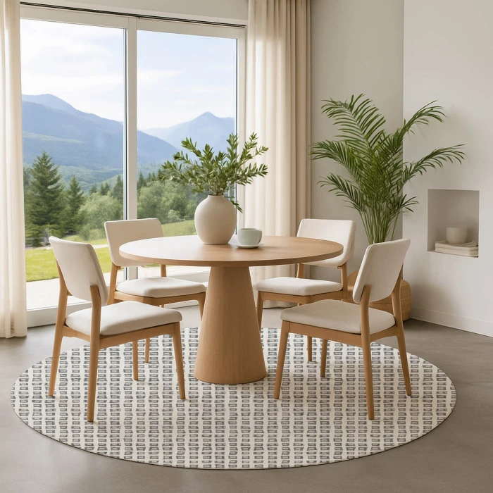 Dalyn The Reserve Gray TR4 8ft. x 8ft. Rug
