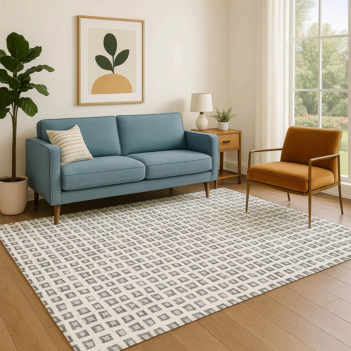 Dalyn The Reserve Gray TR4 3ft. x 5ft. Rug