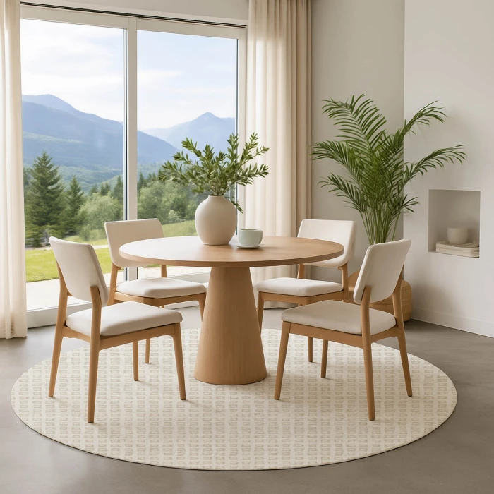 Dalyn The Reserve Ivory TR4 8ft. x 8ft. Rug