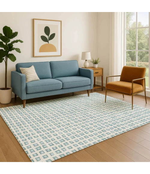 Dalyn The Reserve Teal TR4 10ft. x 14ft. Rug