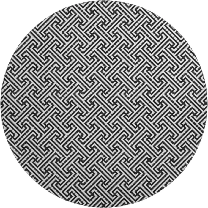 Dalyn The Reserve Black TR5 8ft. x 8ft. Rug