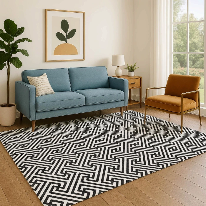 Dalyn The Reserve Black TR5 10ft. x 14ft. Rug