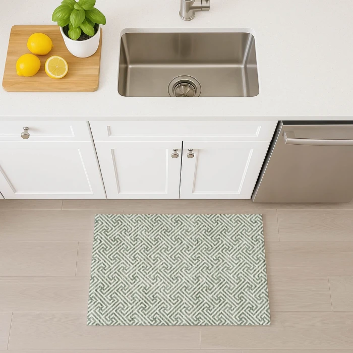 Dalyn The Reserve Green TR5 1ft.8in. x 2ft.6in. Rug