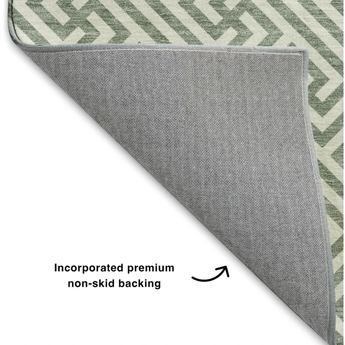 Dalyn The Reserve Green TR5 1ft.8in. x 2ft.6in. Rug