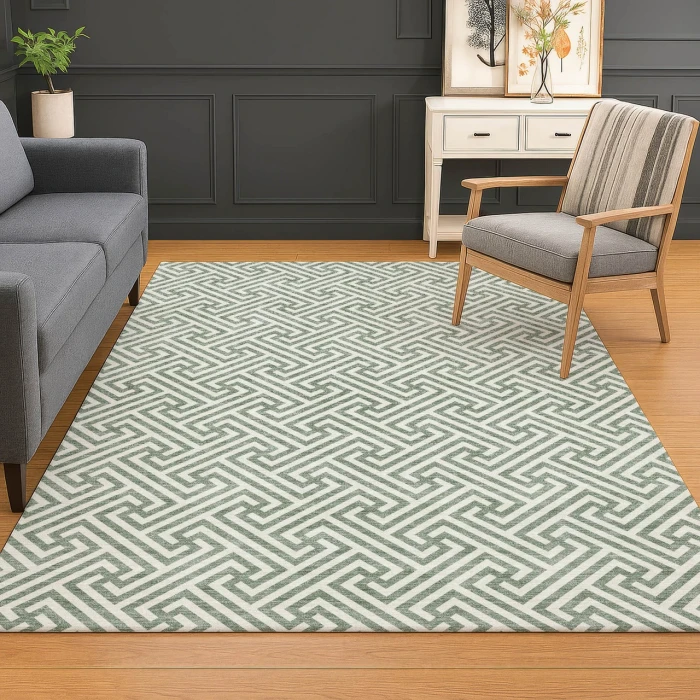 Dalyn The Reserve Green TR5 8ft. x 10ft. Rug