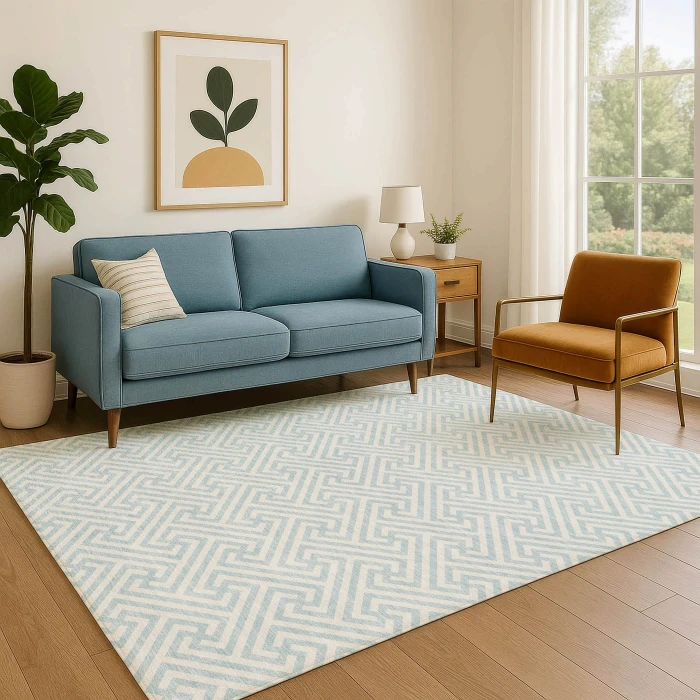 Dalyn The Reserve Blue TR5 10ft. x 14ft. Rug