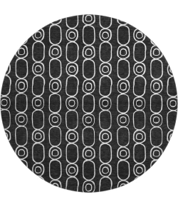 Dalyn The Reserve Black TR6 8ft. x 8ft. Rug