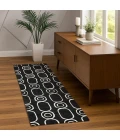 Dalyn The Reserve Black TR6 2ft.3in. x 7ft.6in. Rug