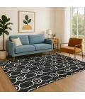 Dalyn The Reserve Black TR6 8ft. x 10ft. Rug