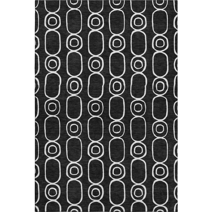 Dalyn The Reserve Black TR6 2ft.6in. x 3ft.10in. Rug