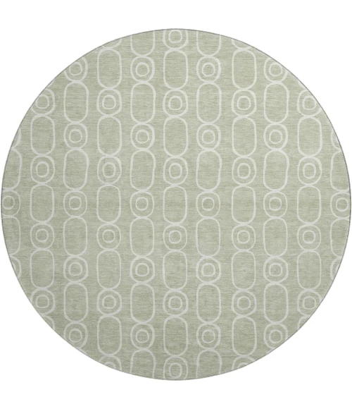 Dalyn The Reserve Green TR6 8ft. x 8ft. Rug
