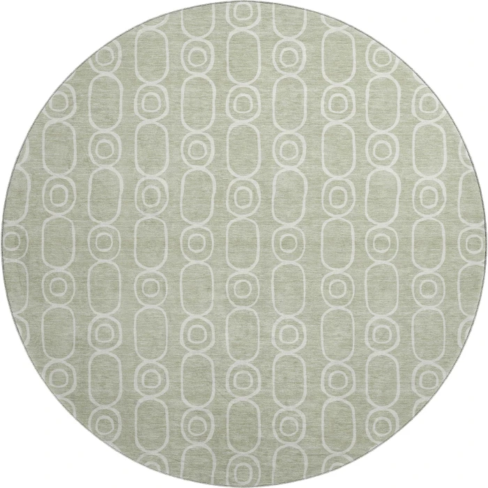 Dalyn The Reserve Green TR6 8ft. x 8ft. Rug