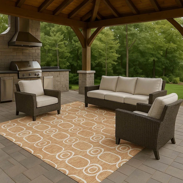 Dalyn The Reserve Orange TR6 8ft. x 10ft. Rug