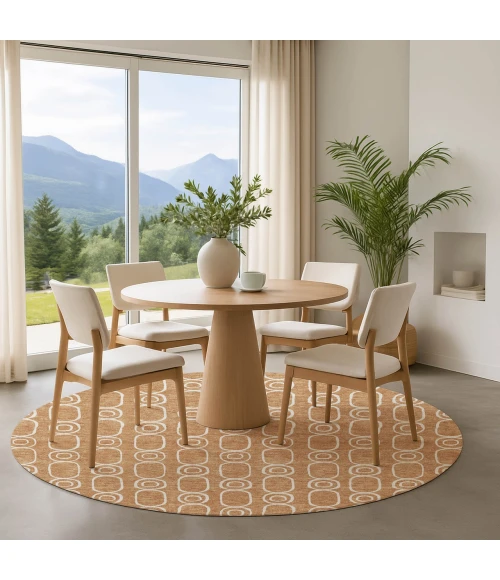 Dalyn The Reserve Orange TR6 8ft. x 8ft. Rug