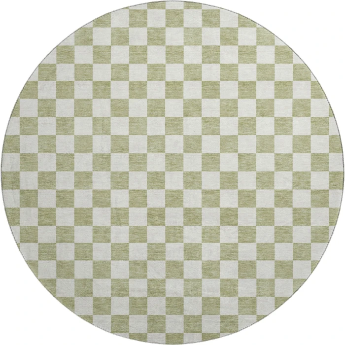 Dalyn The Reserve Green TR7 8ft. x 8ft. Rug
