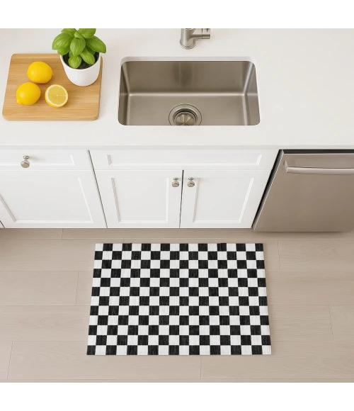 Dalyn The Reserve Black TR7 1ft.8in. x 2ft.6in. Rug