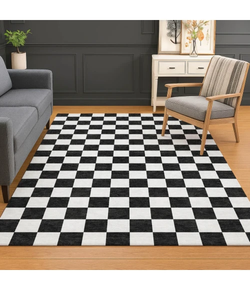 Dalyn The Reserve Black TR7 2ft.6in. x 3ft.10in. Rug