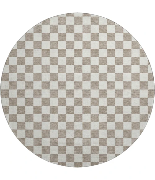 Dalyn The Reserve Brown TR7 8ft. x 8ft. Rug