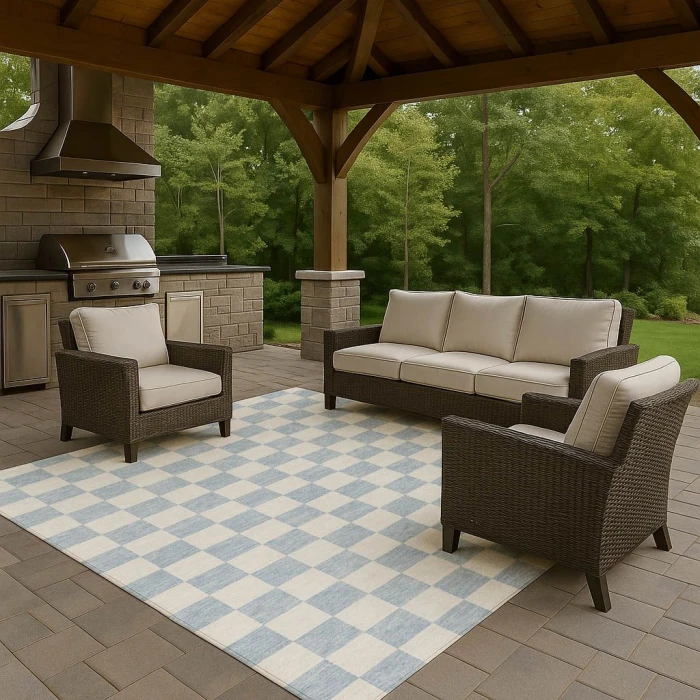 Dalyn The Reserve Blue TR7 2ft.6in. x 3ft.10in. Rug