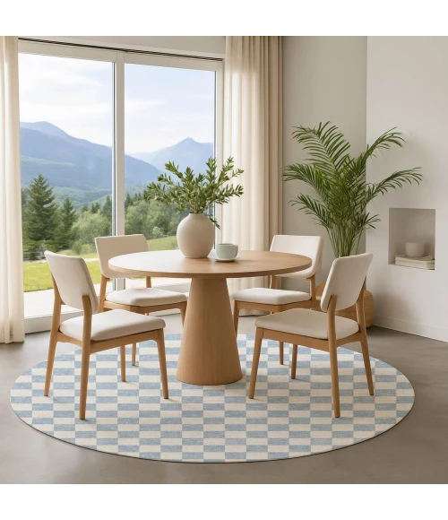 Dalyn The Reserve Blue TR7 8ft. x 8ft. Rug