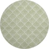 Dalyn The Reserve Green TR9 8ft. x 8ft. Rug