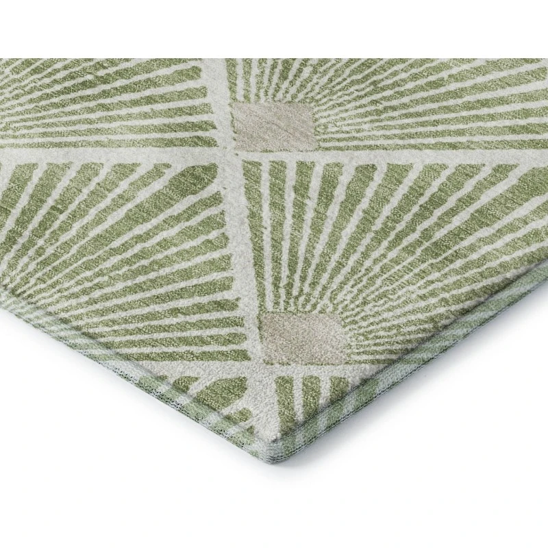 Dalyn The Reserve Green TR9 8ft. x 8ft. Rug