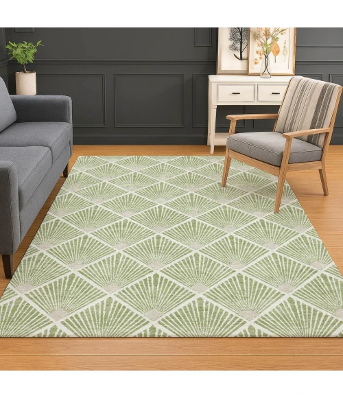 Dalyn The Reserve Green TR9 2ft.6in. x 3ft.10in. Rug