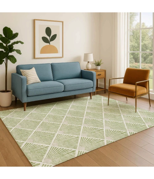 Dalyn The Reserve Green TR9 2ft.6in. x 3ft.10in. Rug