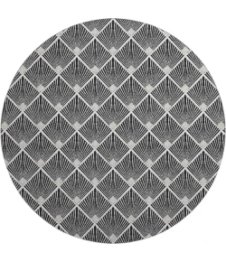 Dalyn The Reserve Black TR9 8ft. x 8ft. Rug