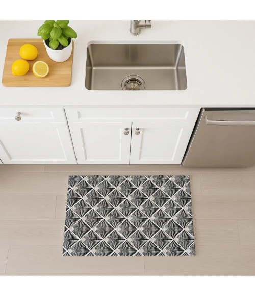 Dalyn The Reserve Black TR9 1ft.8in. x 2ft.6in. Rug