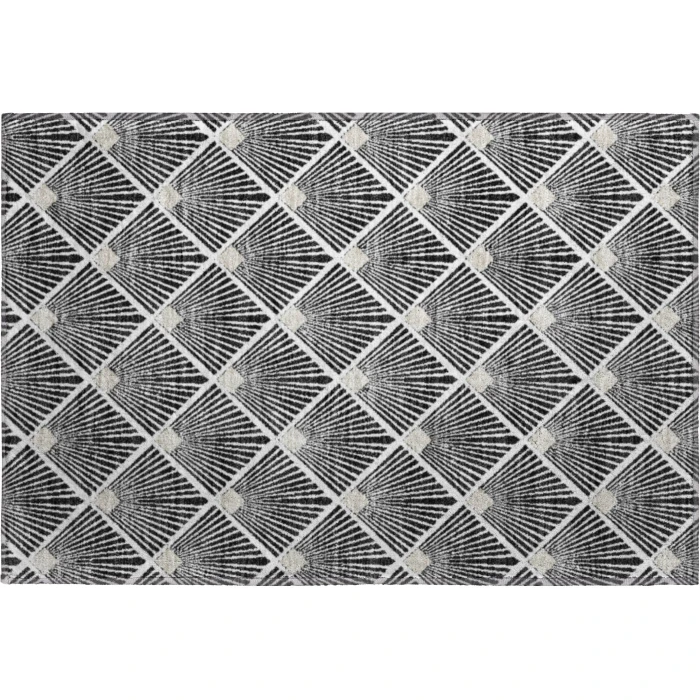 Dalyn The Reserve Black TR9 1ft.8in. x 2ft.6in. Rug