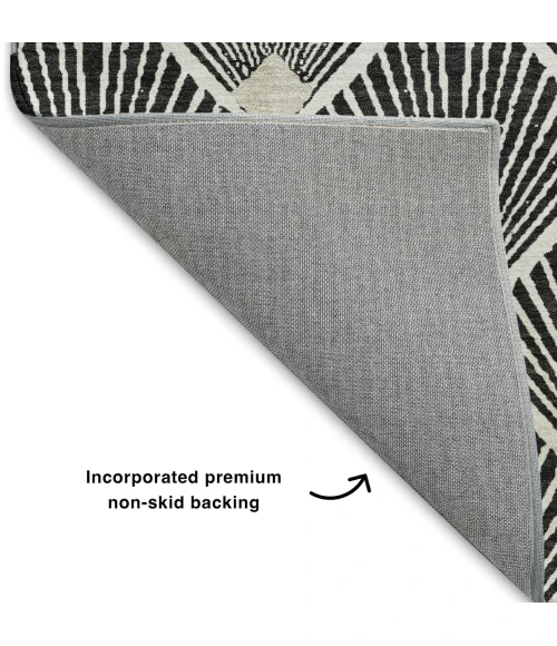 Dalyn The Reserve Black TR9 8ft. x 10ft. Rug