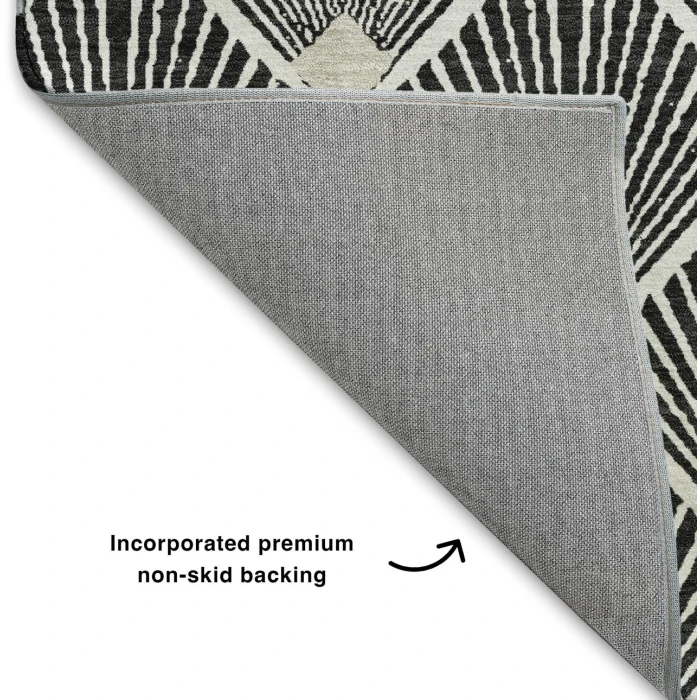Dalyn The Reserve Black TR9 10ft. x 14ft. Rug