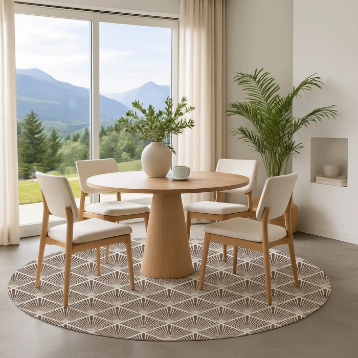 Dalyn The Reserve Brown TR9 8ft. x 8ft. Rug