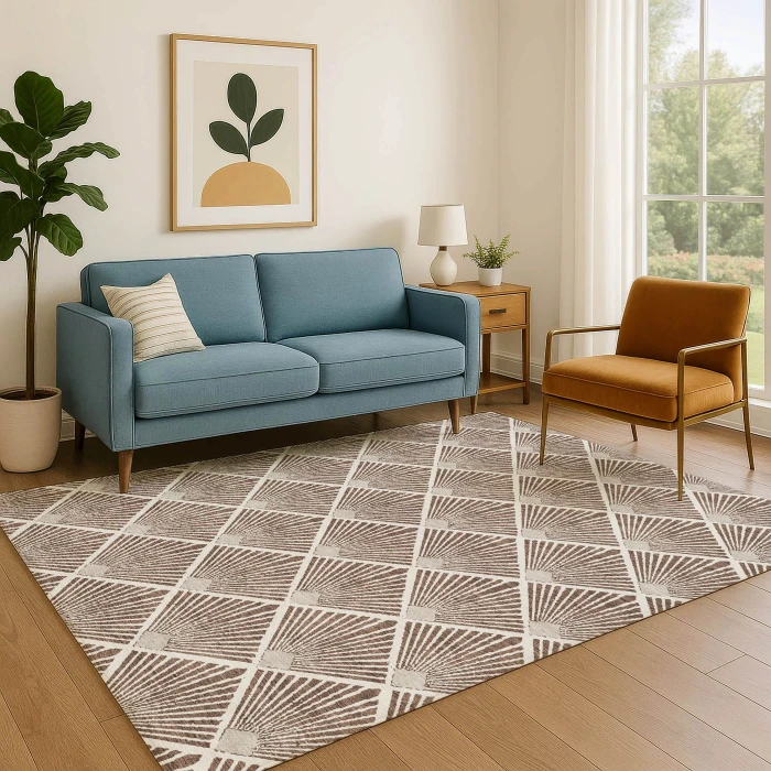 Dalyn The Reserve Brown TR9 10ft. x 14ft. Rug