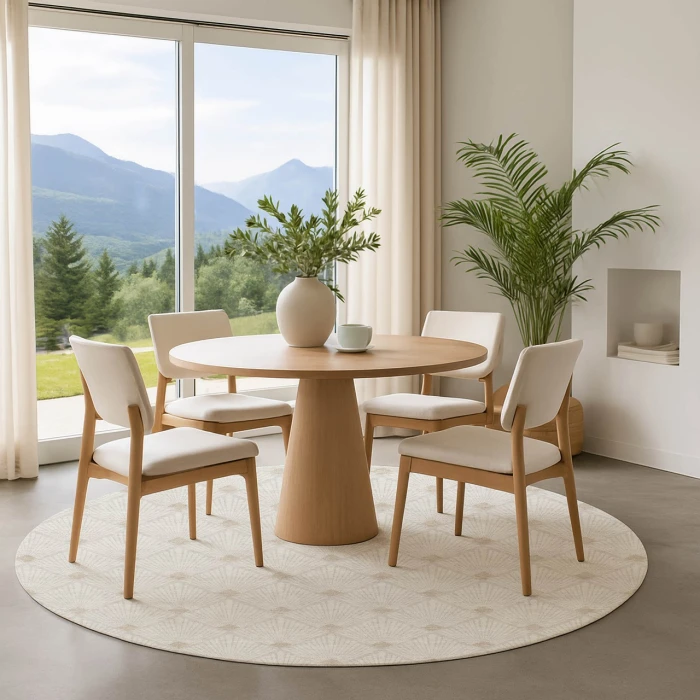 Dalyn The Reserve Ivory TR9 8ft. x 8ft. Rug