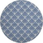 Dalyn The Reserve Blue TR9 8ft. x 8ft. Rug