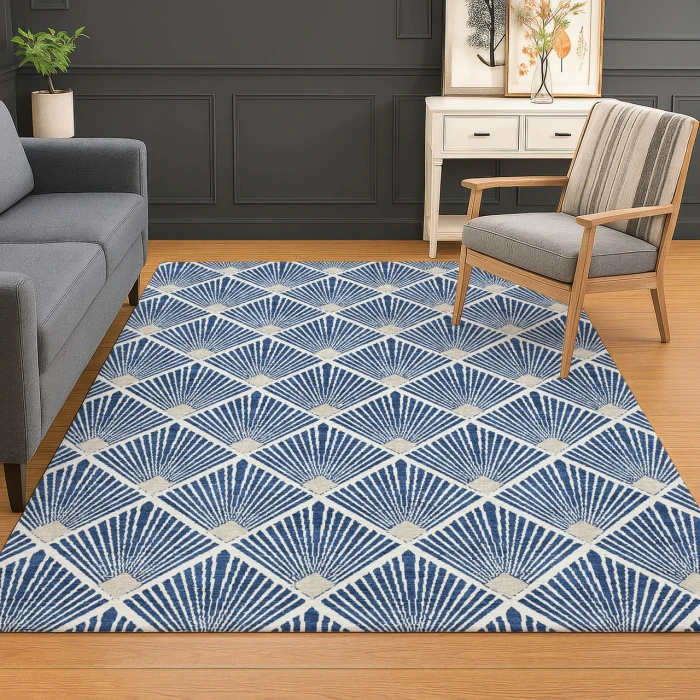 Dalyn The Reserve Blue TR9 8ft. x 10ft. Rug