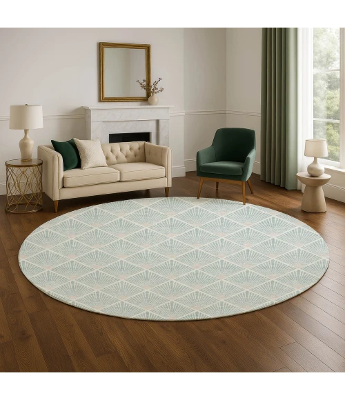 Dalyn The Reserve Blue TR9 8ft. x 8ft. Rug