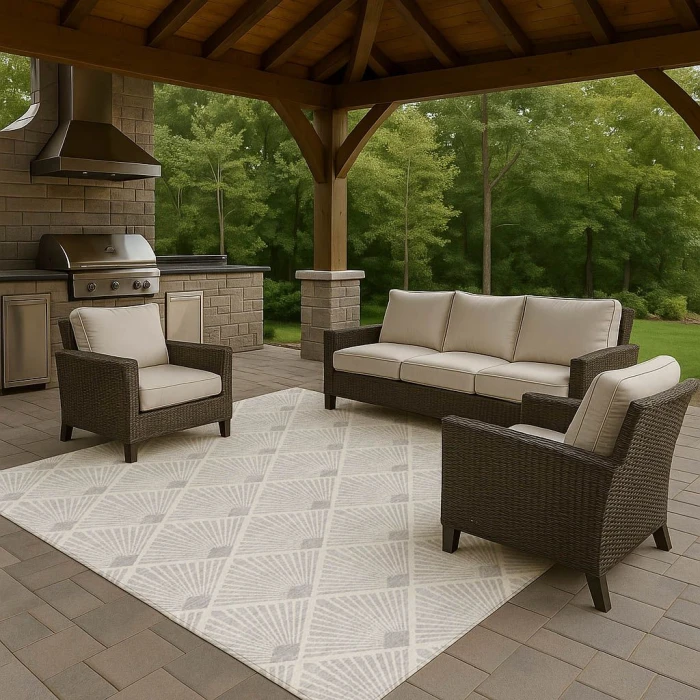 Dalyn The Reserve Gray TR9 10ft. x 14ft. Rug