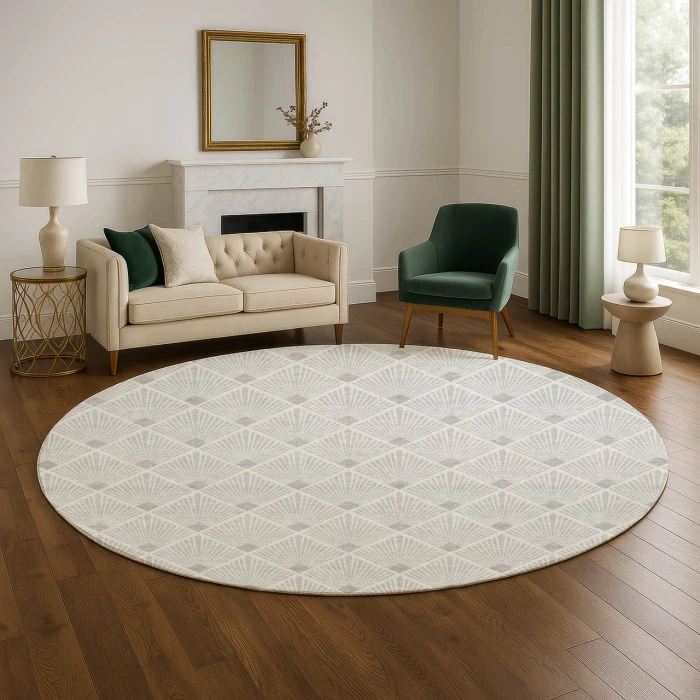 Dalyn The Reserve Gray TR9 8ft. x 8ft. Rug